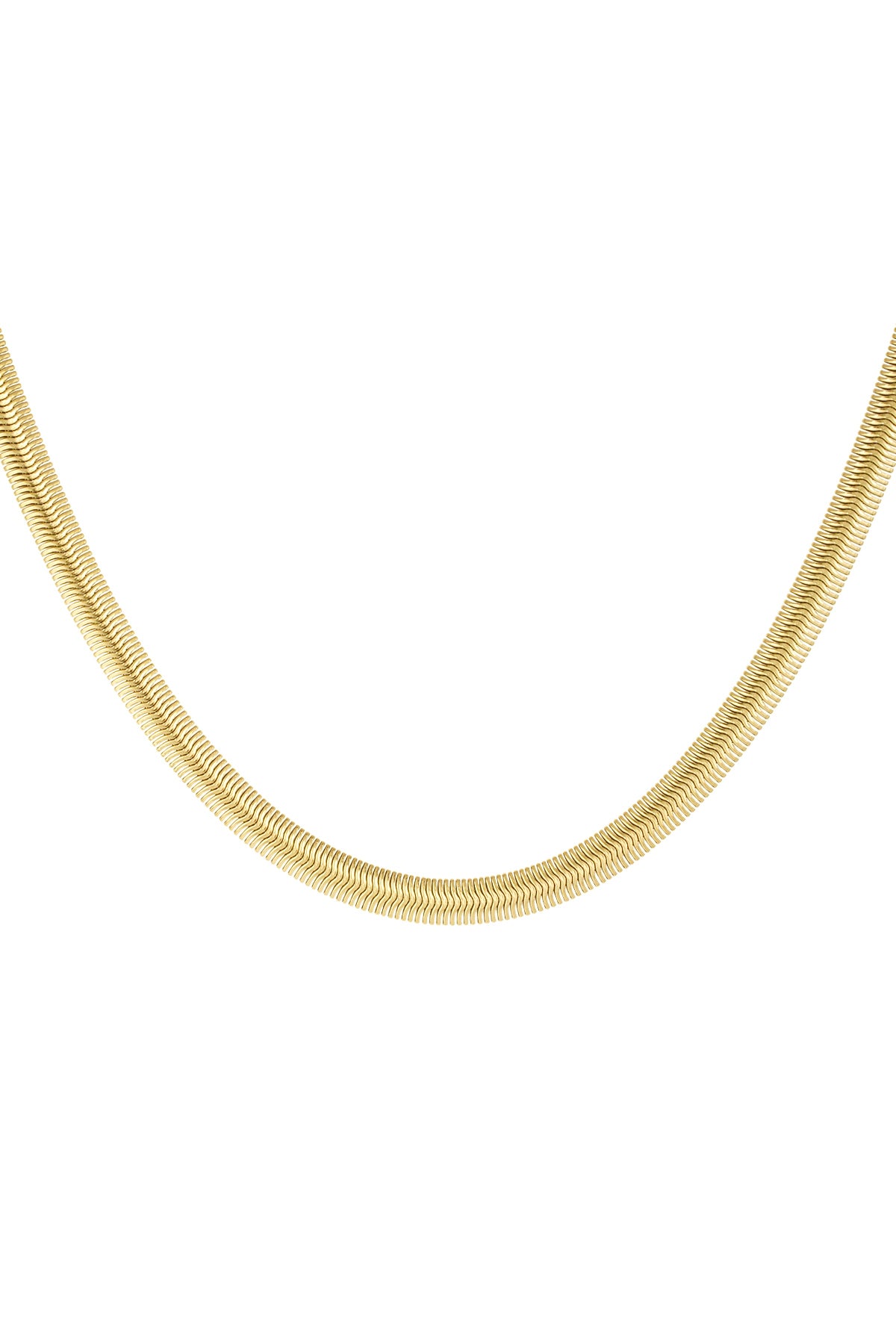 Collana Piatta Gold