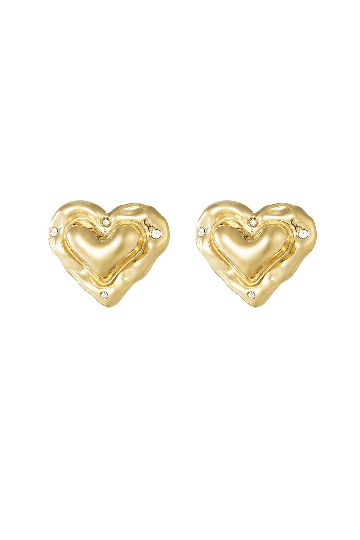 Orecchini Organic Love Gold