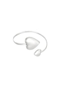 Bracciale Doppio Cuore Silver
