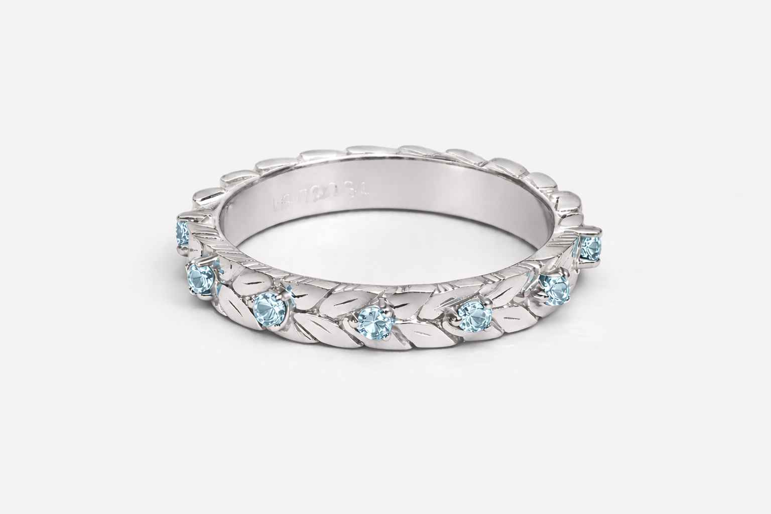 Anello Eternity Corona D’alloro - Argento 925