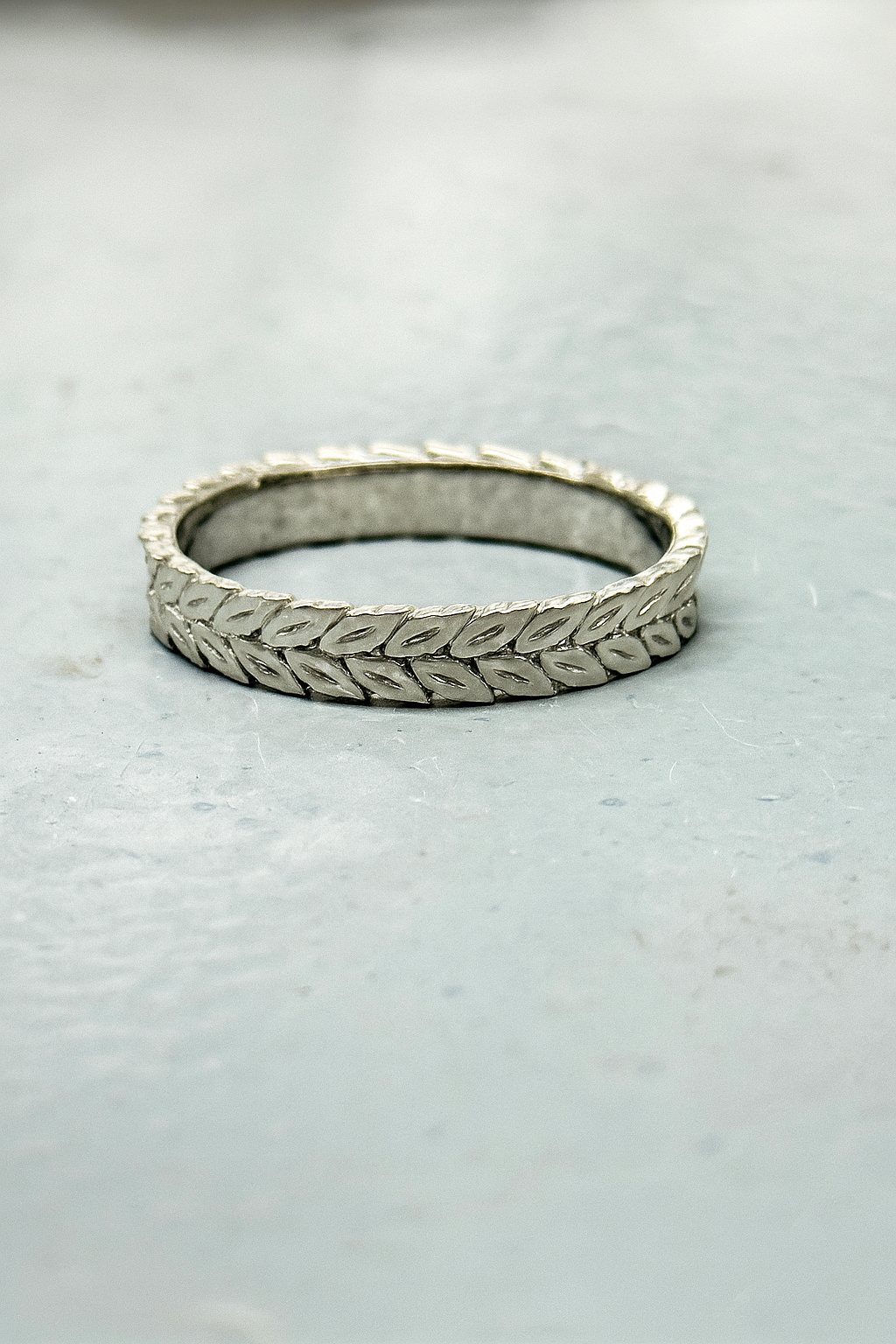 Anello Corona D’alloro minimal